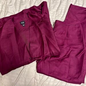 Eileen Fisher Magenta Pantsuit